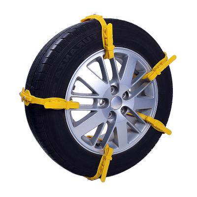 China Plastic Passenger Car/SUV Emergency Snow Tire Chains For Car Escape Skid Chain for sale