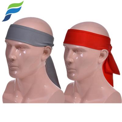 China Sportsman Work out hair band tie headband unisex adult wicking sport for sale