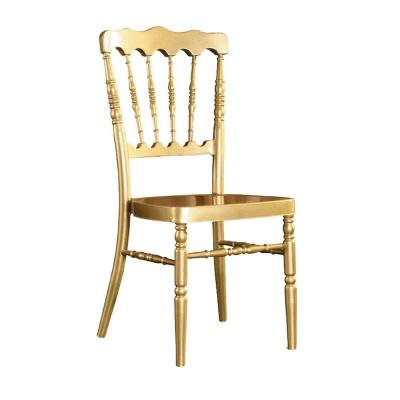 China Wholesale Moderm Factory Hotel Event Furniture Wedding Gold Chiavari Chair for sale