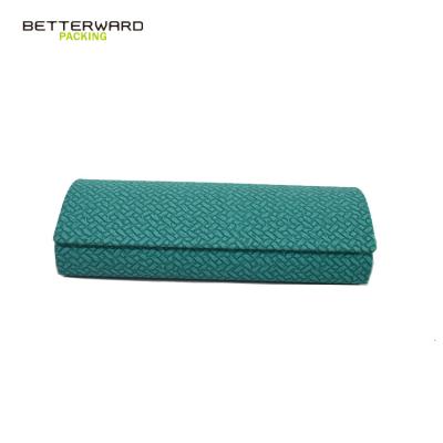 China Durable Custom Logo Custom Logo Eyeglasses Case PU Leather Eyeglass Eyeglass Case for sale