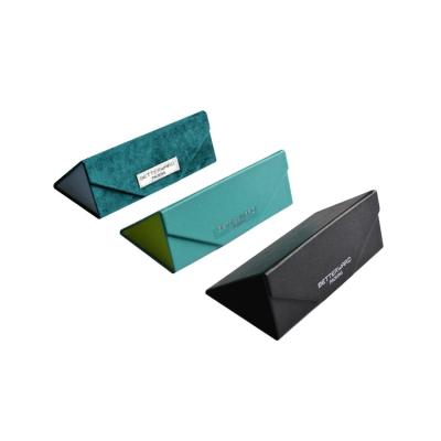 China High Quality Durable Modern Stylish Logo Velvet Glass Foldable Customized Case for sale