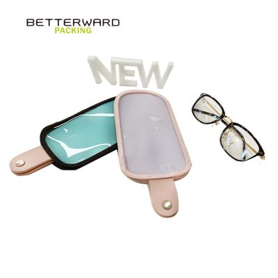 China New durable 2021 glasses case fashionable clear sunglass pocket eyewear soft case for sale