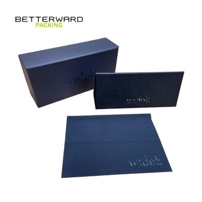 China New Custom Made Eco-friendly Cardboard Sunglasses Box Drawer Glass Box Logo Eyeglasses Case Hard Paper Packing Box for sale