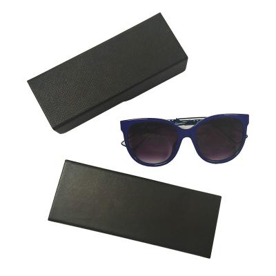 China Durable Handmade Glass Cases Leather Material Package Custom Sunglasses Case for sale