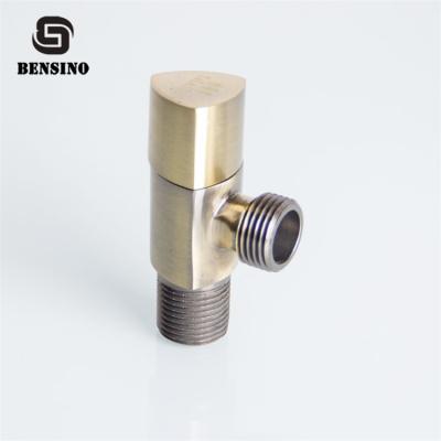 China Water Level Adjustment Bathroom Sink Faucet Angle Angel Water Toilet Stop Brass Valve for sale