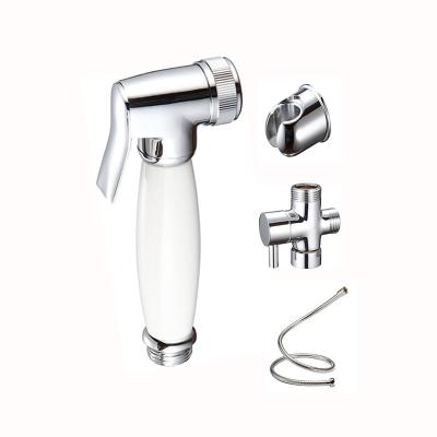 China Modern Handheld Toilet Sprayer Portable Milan Shattaf Faucet Hot Water Load Set Shower Bidet Spray For Bathroom for sale