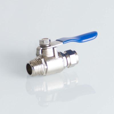 China Wholesale Water Level Adjustment Water Level Adjustment Inlet Angle Valve Industrial Brass Ball Valve Two Way Brass Ball Valve for sale