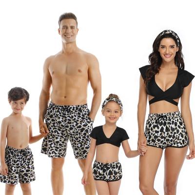 China Breathable Family Children's Matching Swimwear Supplier Custom Swimwear Bathing Suit for sale