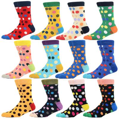 China Custom Designer Cartoon Hip Hop Logo Socks Men Cute Geometry Socks Sporty Colorful Funny Unisex Happy Socks Cotton for sale