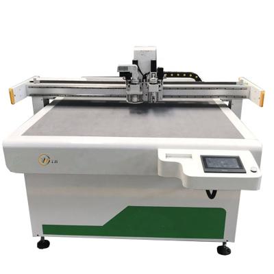 China Jinan Owin CNC Knife Cutter Vibrating Oscillating Cutting Machine 1625 Soft Materials CNC Oscillating Cutting Machine For Cloth Leather Cloth for sale