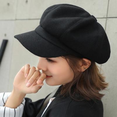 China Beanie Hat Custom Women Woolen COMMON Winter Beret Fashion Warm Hats for sale