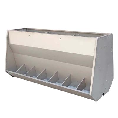 China Sow Quality Hog Crate Equipment SS304 Best Double Side Pig Farrowing Feeder for sale