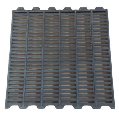 China High Quality Sow Crate Sow Floor 600x600mm Malleable Sow Cast Iron Slat Farrowing Flooring for sale