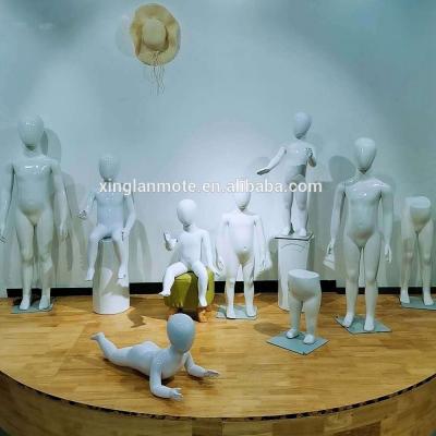 China ABS Good Quality Factory Price Full Body Plastic Eggs Child Plus Size Senior Children Mannequin for sale