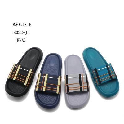 China 2021 Newest Anti-odor Hot Summer Design Non-slip Slippers Custom EVA Men Slide Slipper Non-slip Slipper for sale