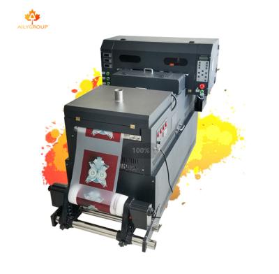 China Hotels a3 size 40cm pet owl l1800 digital film transfer dtf printer textile and powder dryer for sale