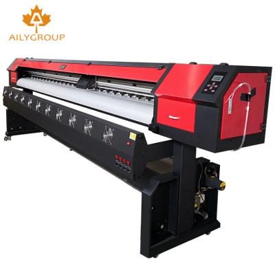 China Garment shops Aily group large format 3.2m eco solvent printer plotter machine with dx5dx7xp600dx11 head inkjet printers for sale