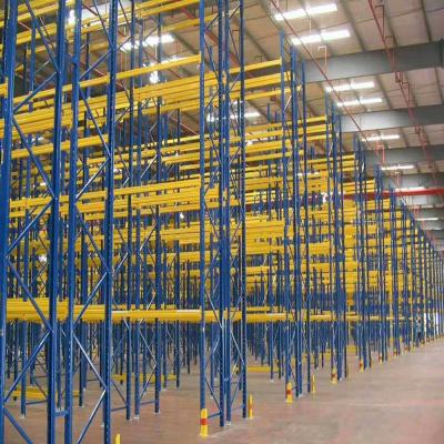 China HongLong Warehouse Shelves Heavy Duty Pallet Racking System Warehouse Racks Stacking Racks And Shelves 2T for sale