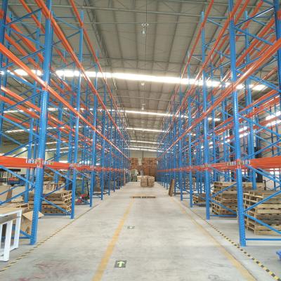 China HongLong Heavy Duty Warehouse Pallet Rack Stacking Shelving System Manufacturer 2T for sale