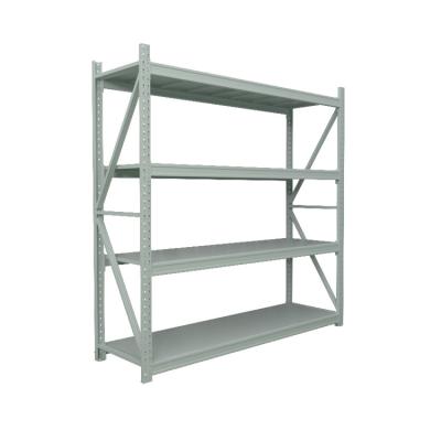 China Corrosion Protection Manufacturer Heavy Duty 300 Kg Industrial Stacking Steel Rack For Factory Warehouse Stacking Racks Shelves for sale