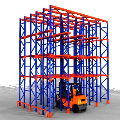 China Corrosion Protection Heavy Duty Pallet Rack Beam Rack Storage Pallet Rack Long-Span Cargo Warehouse for sale