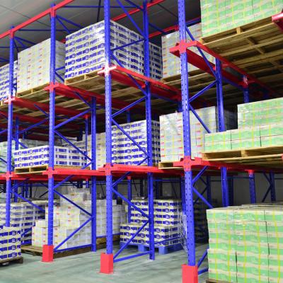 China Wholesale Steel Storage Rack Heavy Duty Corrosion Protection Warehouse Drive In Pallet Racking System For Storage for sale