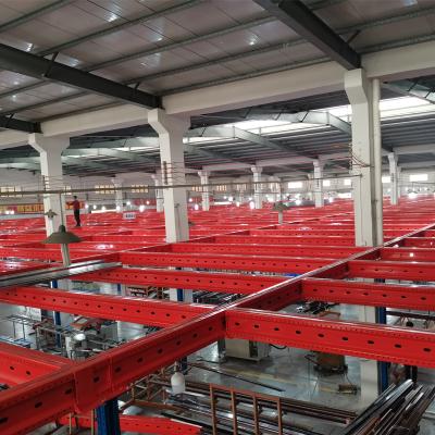 China Heavy Duty Warehouse Rack Rack System 1000*1500*1600 OEM Attic Shelving Rack HL for sale