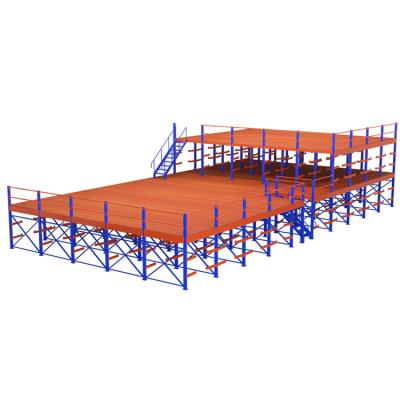 China Commercial Corrosion Protection Pallet Shelving Warehouse Pallet Rack Components for sale