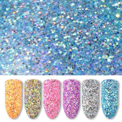 China Dipping Nail Powder Dipping Chrome Acrylic Nail Powder Glitter Nail Art 2017 Kit Salon Nail Tip Wraps for sale