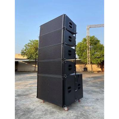 China NO Dual 10 Line Array Line Array Rocker Arm aktif speaker rcf small professional audio stage concert Inch 2 Way High Fidelity Speakers LA-210 for sale