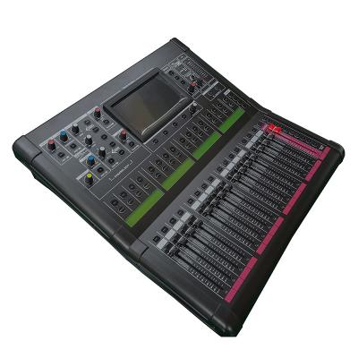 China METAL Ready To Board Digital Input 20 32 Channel Professional Audio Digital Mixer Built In Sound Card Recorder Power Mixer Console for sale