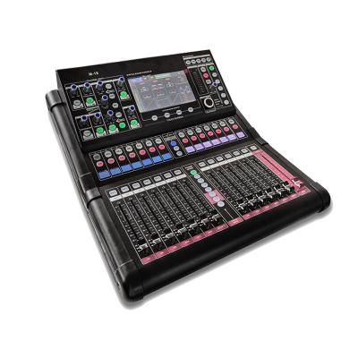 China Nightclub / Room Factory Best / Studio Live Broadcast PLAM Selling 16 Channel Digital Mixing Console Professional Audio DJ Mixer for sale