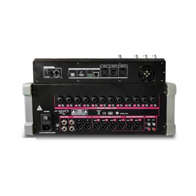 China Professional Studio Room/Live Show 16 Channel Audio Nightclub/Mixer with Bluetooth Digital Effect Processor for Stage Karaoke DJ Digital Audio Mixer for sale