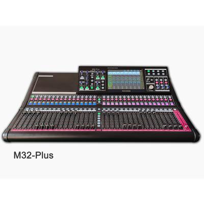 China Professional Audio M32 METAL Plus 32 Channel Mixer Audio Mixer Grades Professional 32 Channel Console Digital Mixer Mix Sound Audio for sale