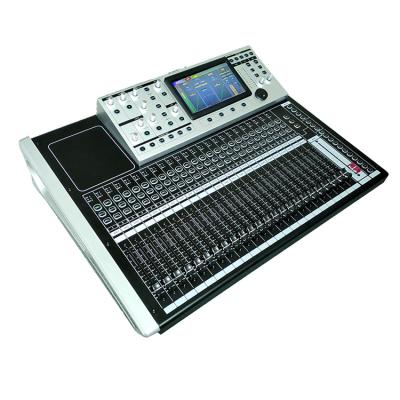 China T-24 METAL Channel Blueteeth Mixer 24 DSP Digital Effect Sound Console Equipment USB 48V DJ Studio Bit Mixing Mixing Equipment for sale