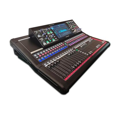 China Professional METAL Mixer DJ DSP Digital 24 Channel Sound Recording Sound Card Tech Support Dante Video Card for sale