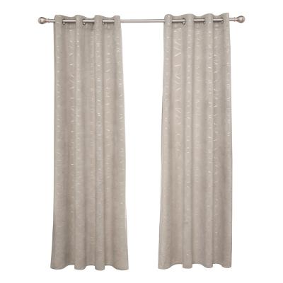 China Blackout Deconovo Curtains For Living Room Printed Velvet Curtains for sale