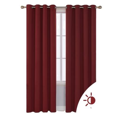 China Elegant European style blackout fabric wholesale curtains ready to ship net beautiful curtains for sale