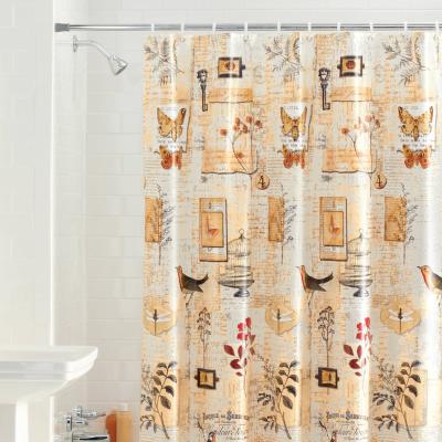 China Sustainable Environmental Friendly Disposable PEVA Shower Curtain Liner for sale