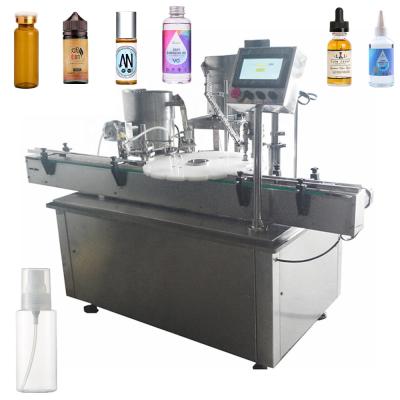 China Food Factory Supply Small Liquid Bottle Filling And Capping Machine for sale