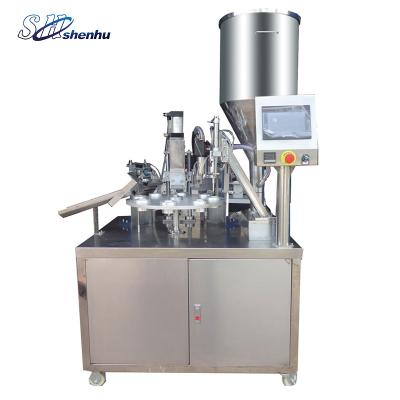 China Semi Automatic Food Tube Plastic Packaging Filling Sealing Machine for sale