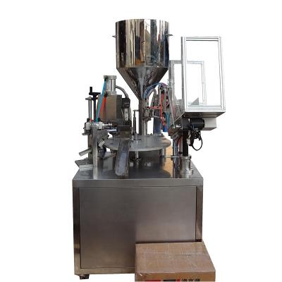 China Beverage hot filling machine tube sealing filling machine and small production machinery for sale