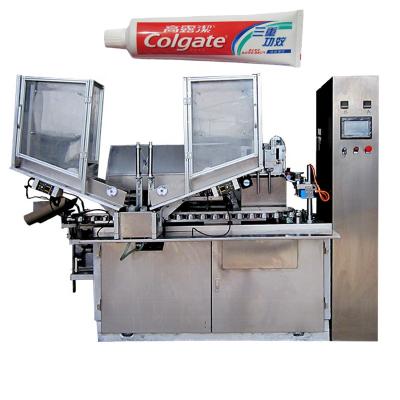 China Food High Speed ​​Aliminum Toothpaste And Cosmetic Cream Tube Filling And Sealing Machine for sale