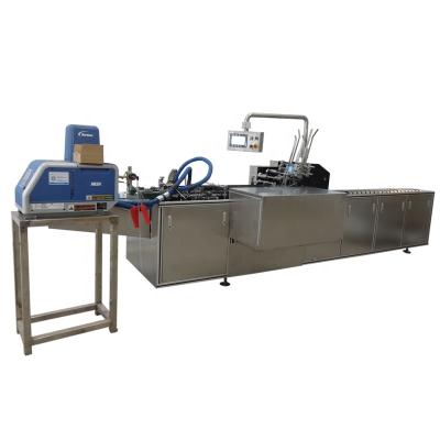 China HTZH-100 Food Model Cheap Fully Automatic Box Packing Machine for sale