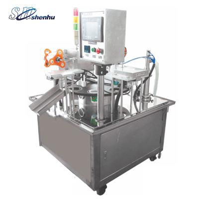 China china chemical supplier automatic rotary powder cup filler and sealer seasoning machines for sale for sale