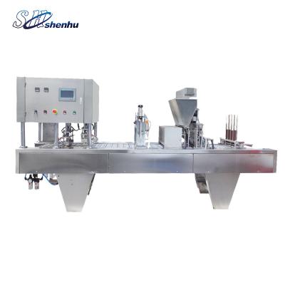 China Automatic Multifunctional High Speed ​​Fully Automatic Food Filling Machine Sealing for sale