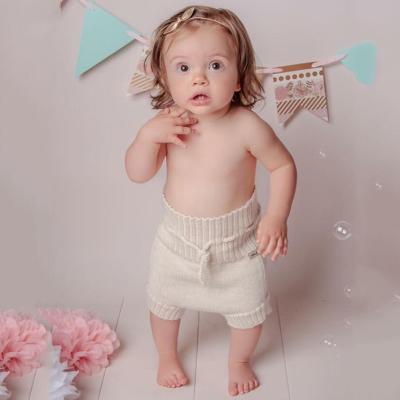 China Breathable Y-F 100%cotton shorts for infant baby toddler diaper cover knitted diaper cover little ones for sale