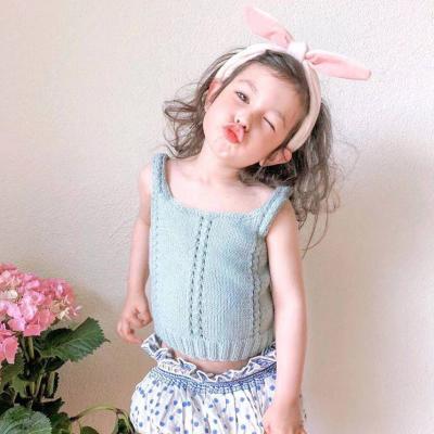 China Y-F Smart Casual Custom Hand Knit Knitted Alpaca Baby Toddler Merino Kids Wire Vest Sweater Vest for sale