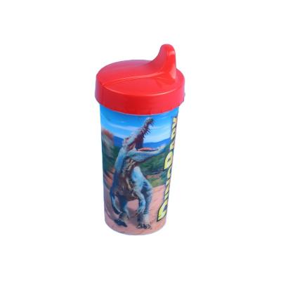 China Wholesale Plastic Reusable 3D Lenticular Cups Kids PP Cup Reusable Plastic Cups Eco-friendly for sale