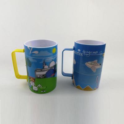 China Eco - Friendly Promotion Plastic Kids Puzzle Cup for sale